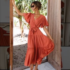 Petal & Pup Midi Dress